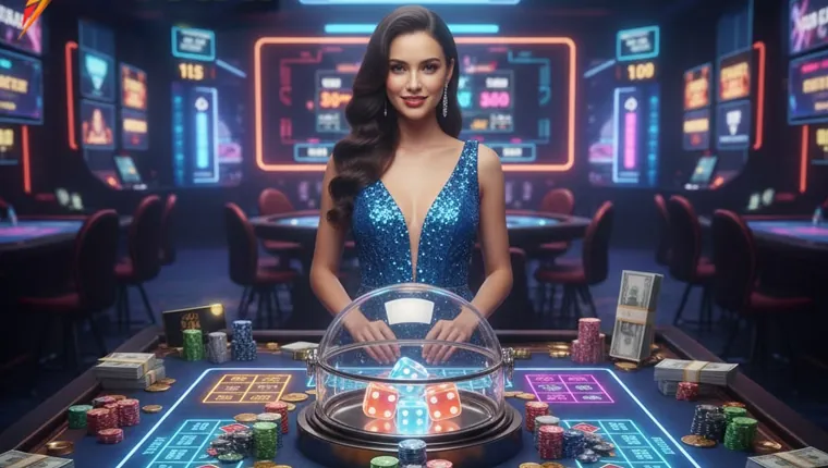 Live Game Show host interacting with players at 365ph